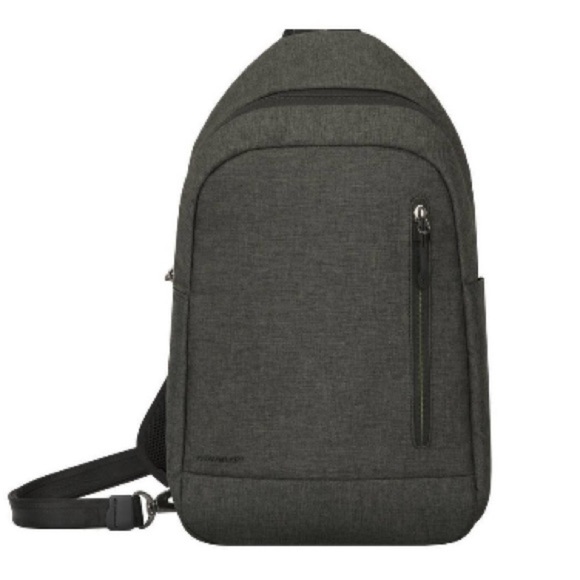 Anti-Theft Urban Sling Bag Backpack, Black, travel bag, one shoulder bag slate - Picture 1 of 12